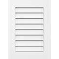 Vertical Surface Mount PVC Gable Vent X48152