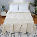 Grey Cotton Muslin Throw Blanket 50 x 60 Inches Z189