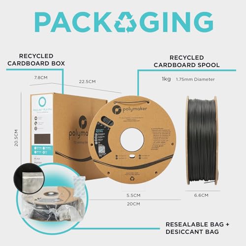 Black ABS 1.75mm 1kg 3D Printer Filament O503