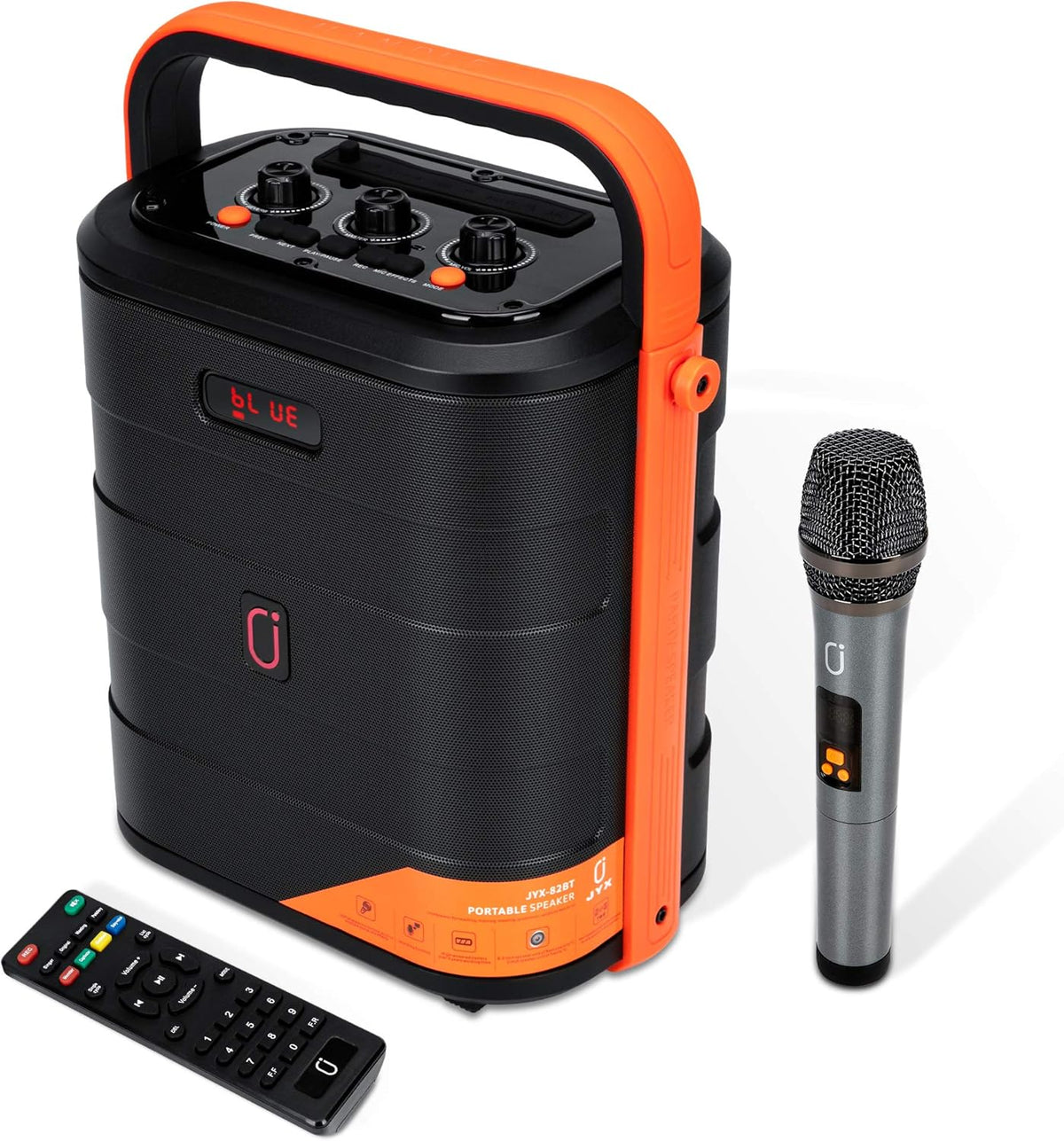 Rechargeable Portable Bluetooth Karaoke Machine with Microphone H1342
