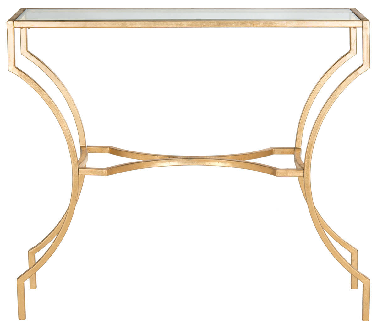 Gold/Glass Console K39059