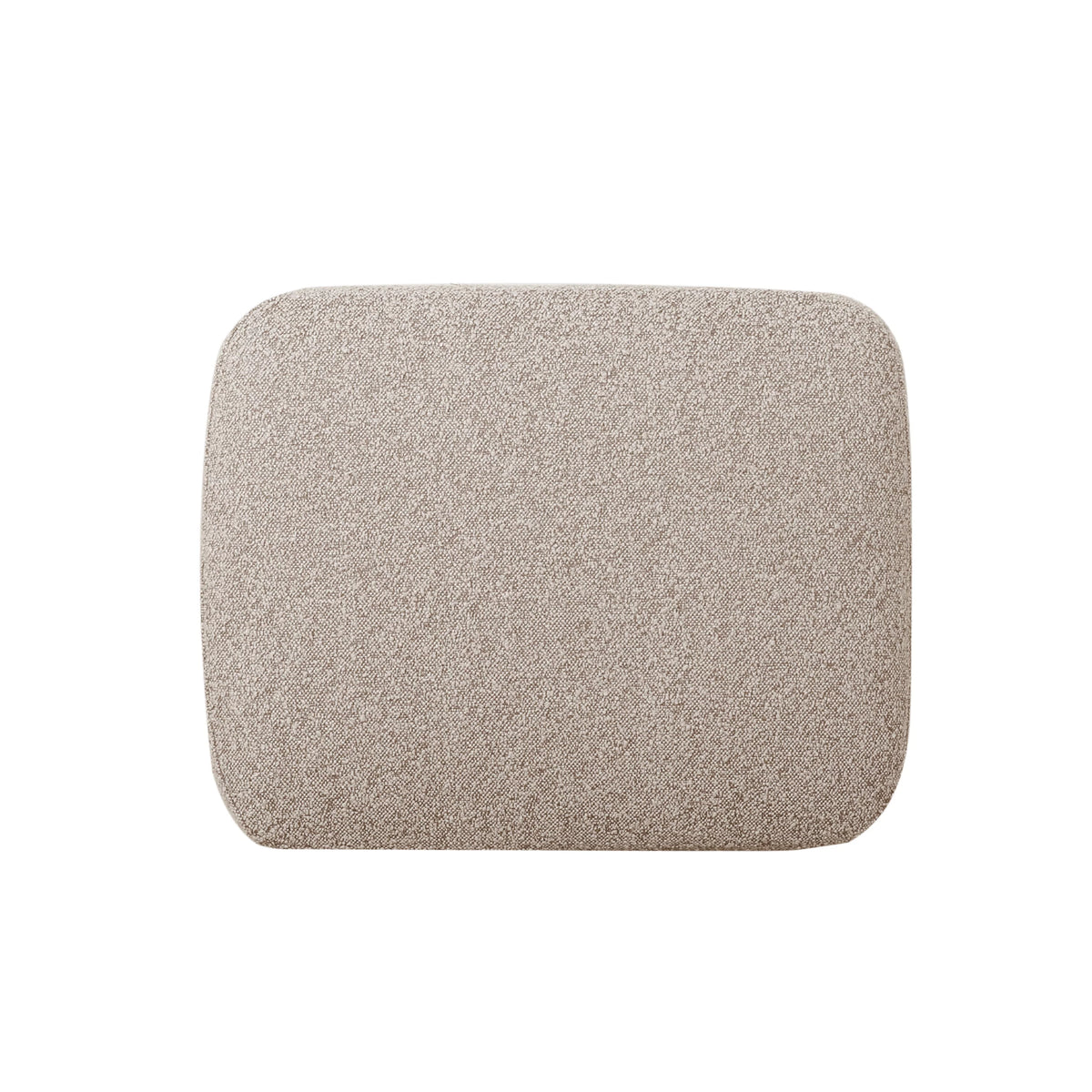 Boucle Upholstered Club Chair and Ottoman Set Y48436