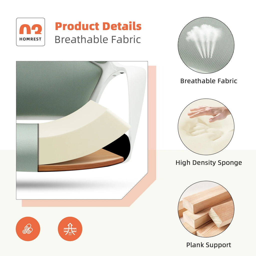 Green Ergonomic Office Chair O29719