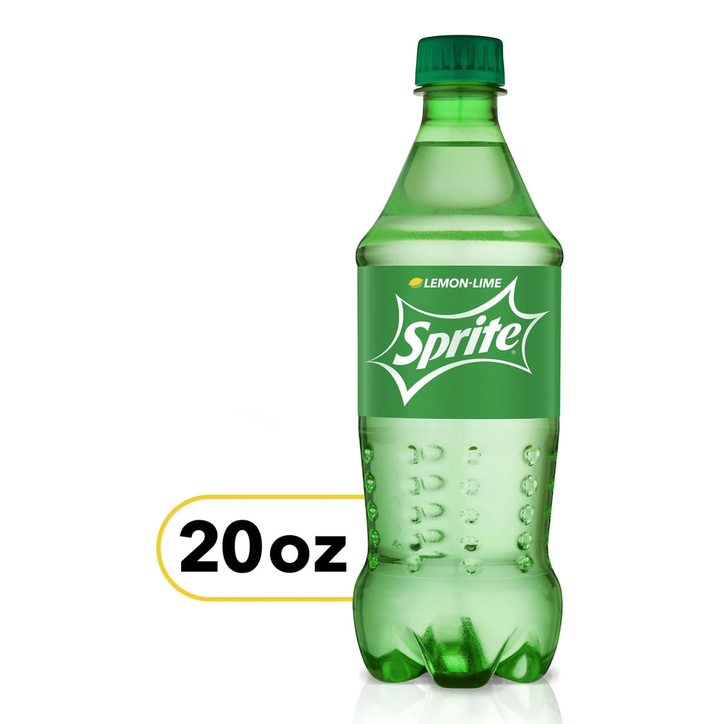 Sprite Lemon-Lime Soda 20oz Bottles, Quantity of 16 T382