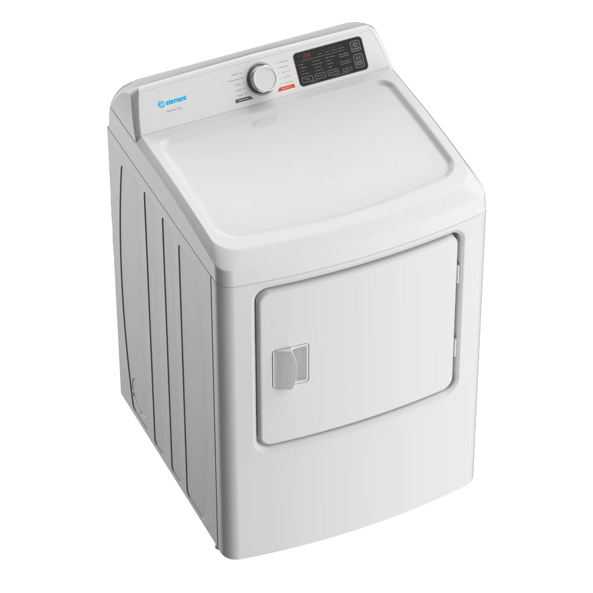6.7 cu. ft. Front Load Gas Dryer in White C639