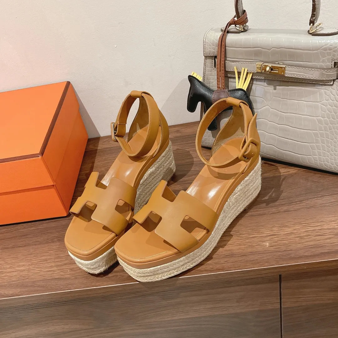 Brown Espadrilles D743