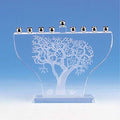 Tree of Life Crystal Menorah F248