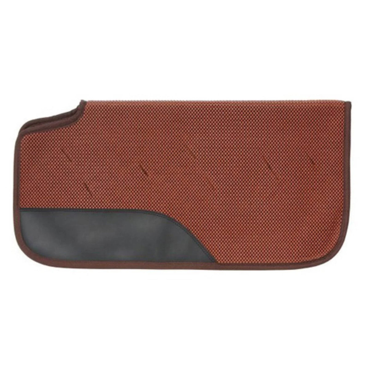 Brown PVC Saddle Pad W21124