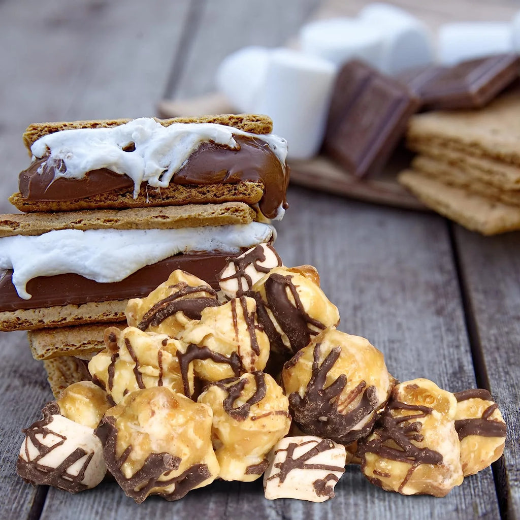 Chocolate S'mores Popcorn 1 Lb Bag Y529
