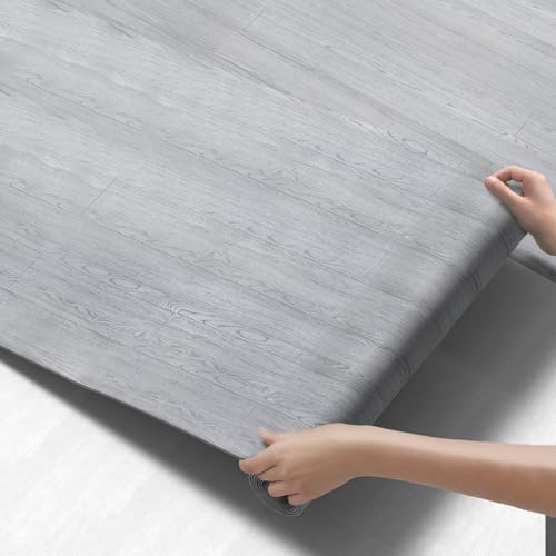 Peel and Stick Vinyl Floor Tile Roll Wood Plank Sticker A4036