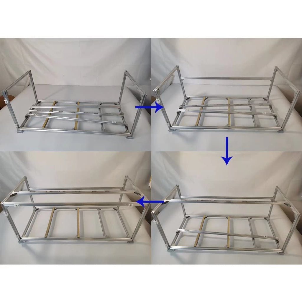 8 PCIe Mining Rig Frame Open Case G823