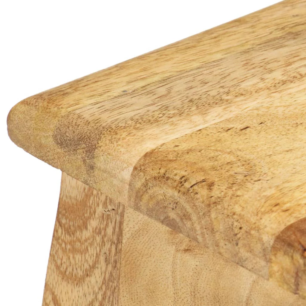 Solid Mango Wood Bed Cabinet V14663