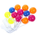 6 Pcs Plastic Bumper Ball Playset O224