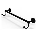 Matte Black Wall Mounted Towel Bar Y641