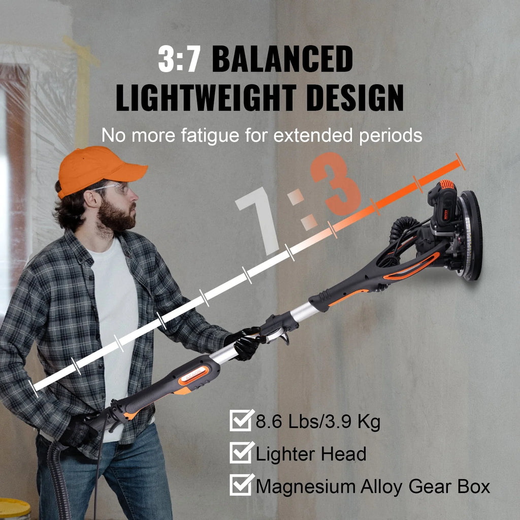 900W Variable Speed Drywall Sander Z92607