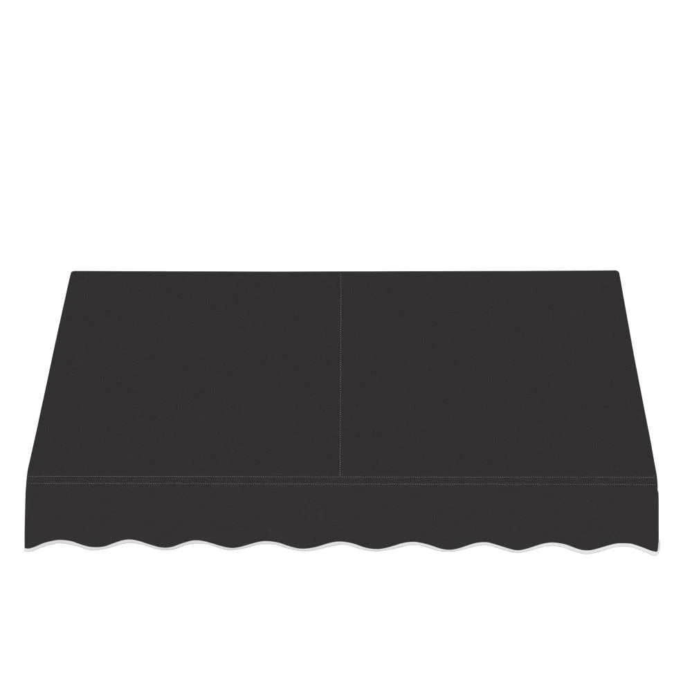 Black Acrylic Fixed Awning D8148