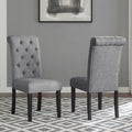 Gray Dining Chair Set of 2 O31092
