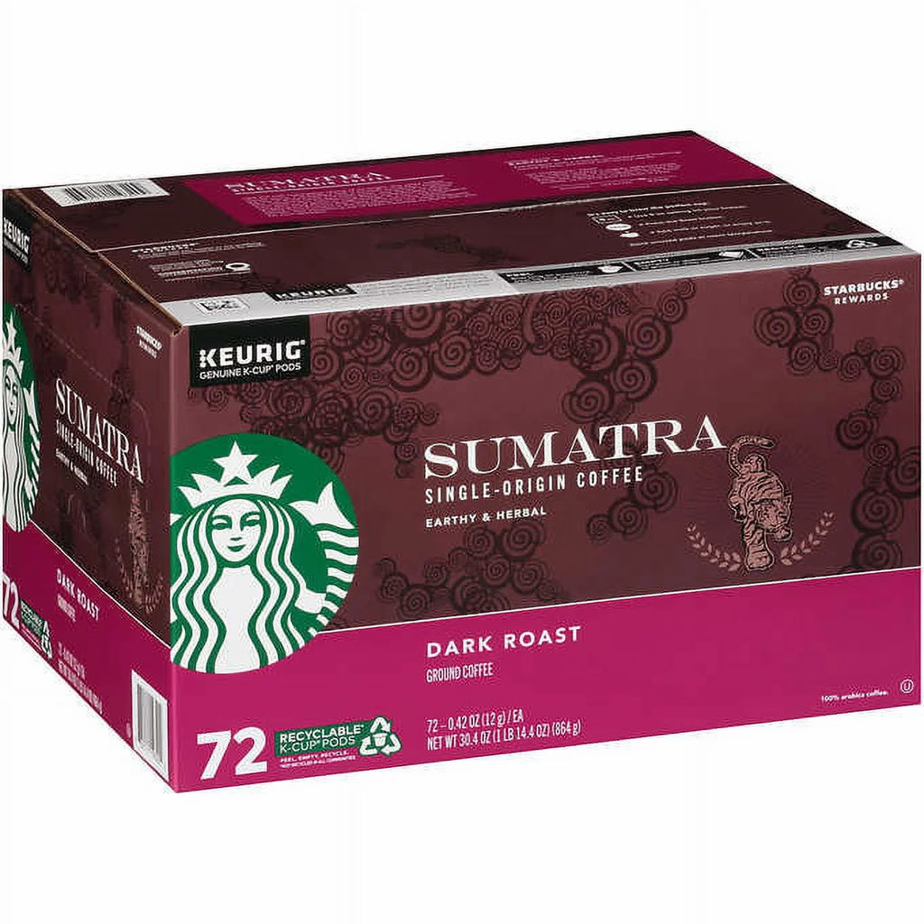 Sumatra Dark Roast K-Cup, 72-Count D953