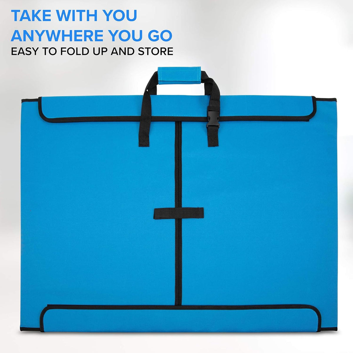 1000-Piece Jigsaw Puzzle Mat with Non-Slip Felt Surface, Removable Trays, Carry Handle Pack of 2 U325