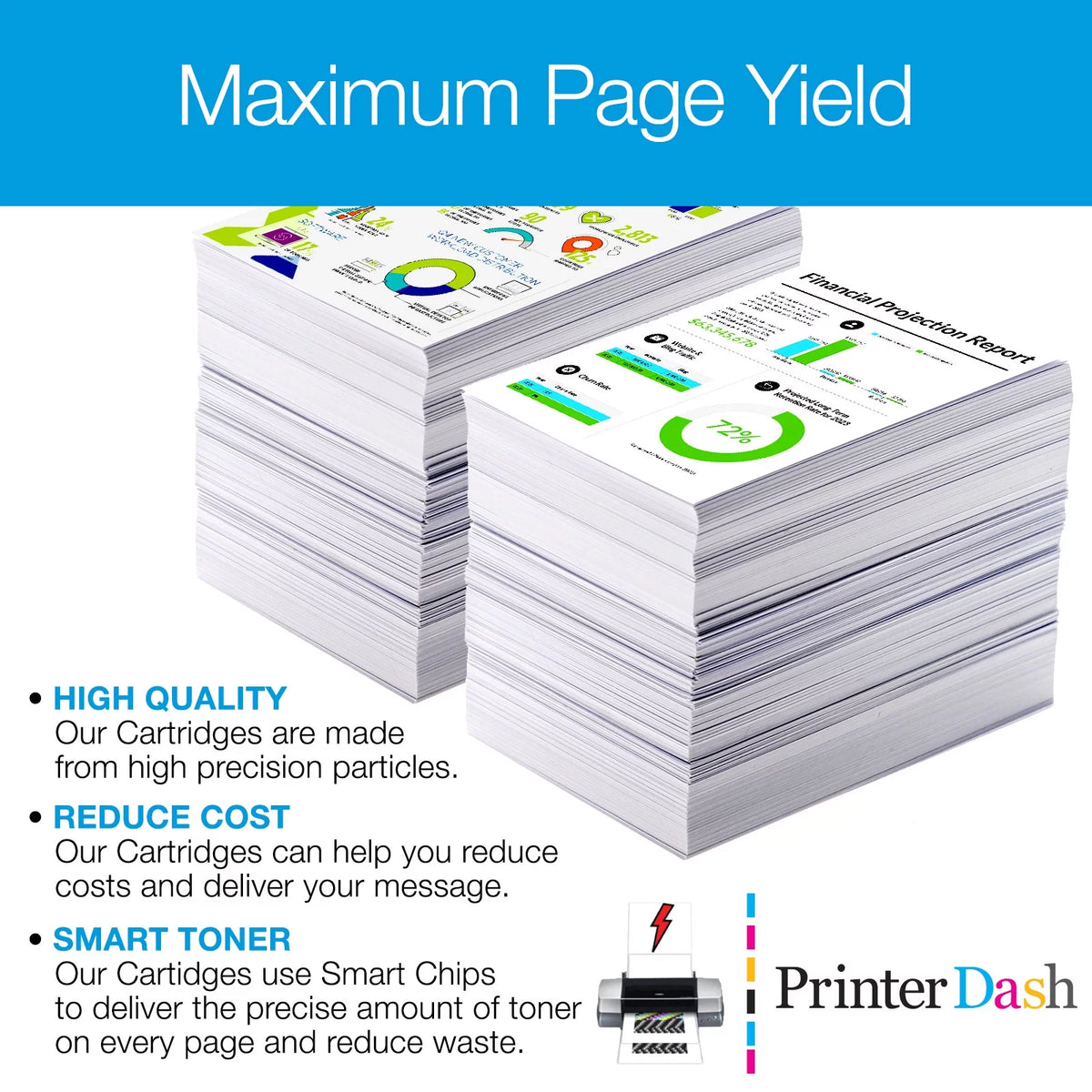 Black High Yield Inkjet 2/PK R509116