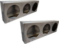 Triple 4 Round Steel Tail Light Box, Set of 2 B87855