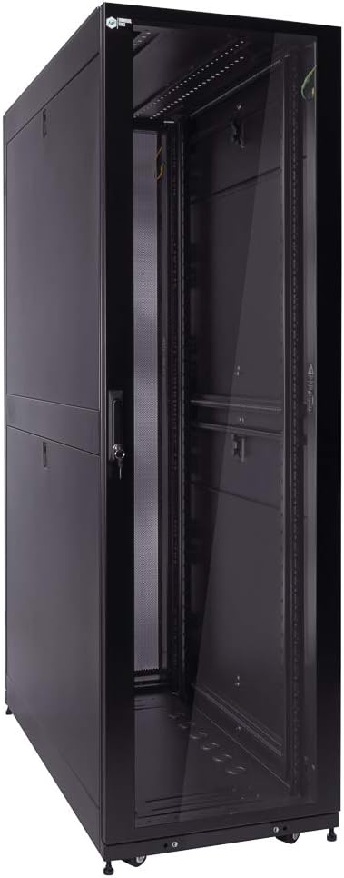 42U Server Rack Cabinet with Glass Door L61278