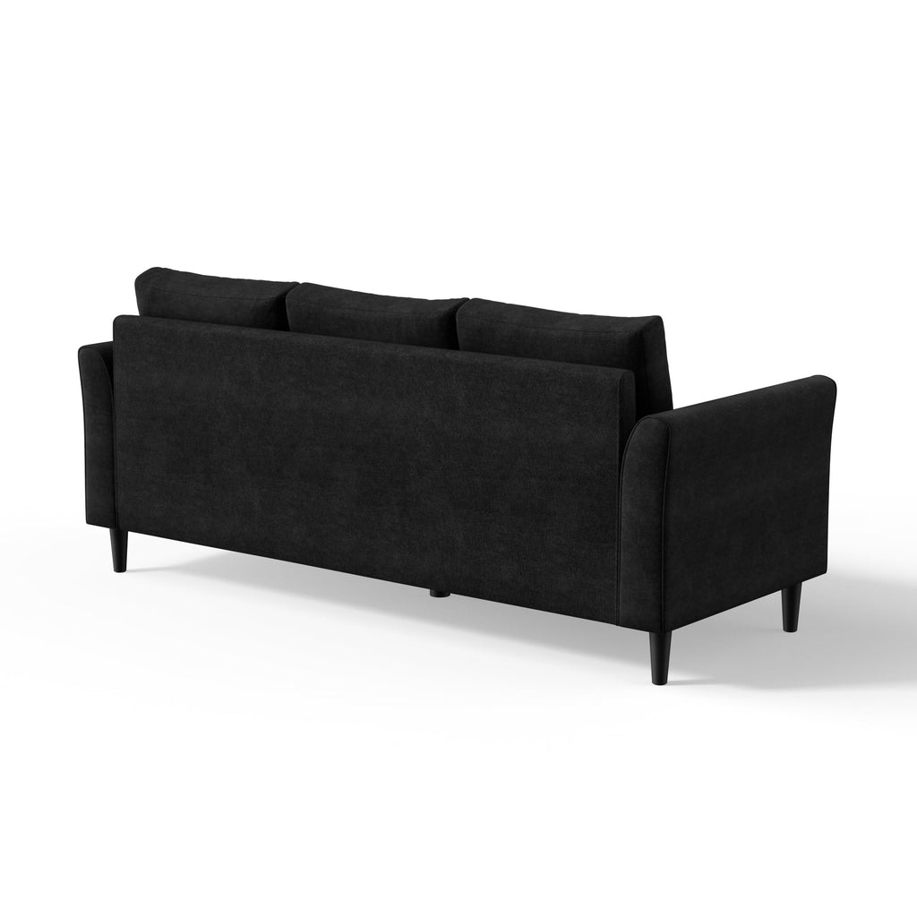 Black Sofa Couch F117