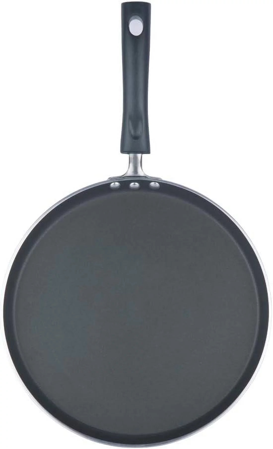Non-Stick Flat Dosa Tawa/Griddle, 10", Black/Blue W41982