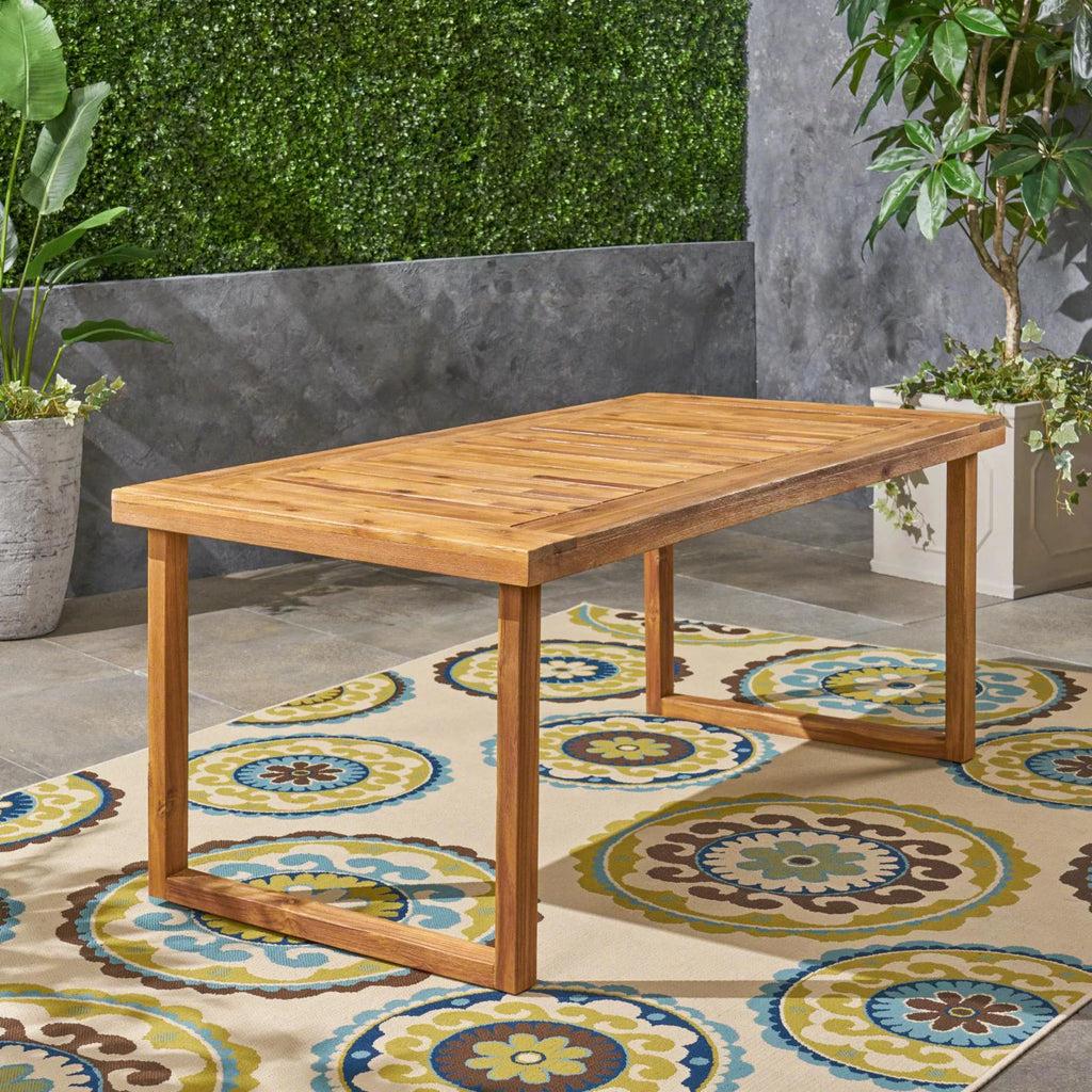Acacia Wood Dining Table G563