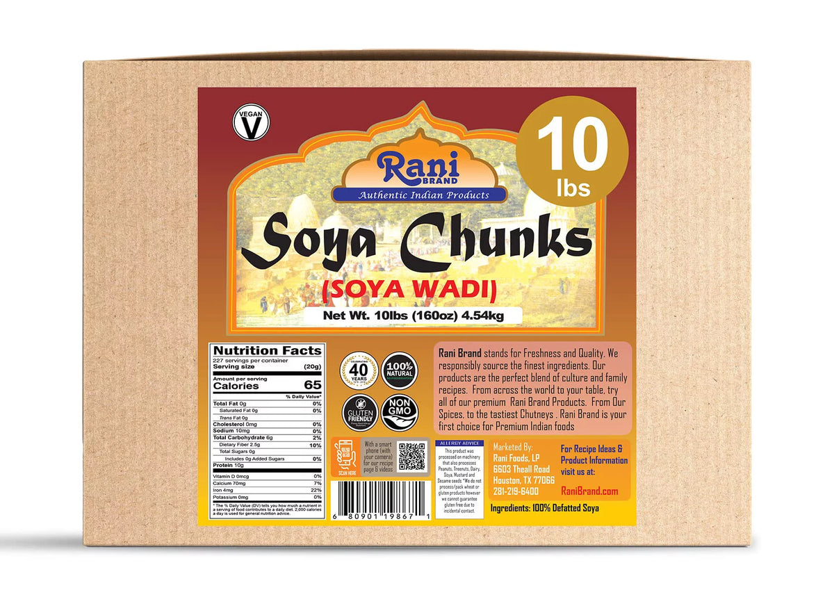 Soy Chunks Nuggets 160oz Bulk Box R5561