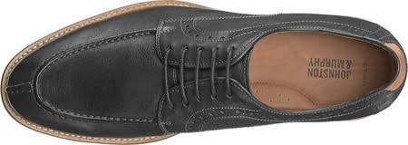 Black Split Toe Derby Shoes Q63369