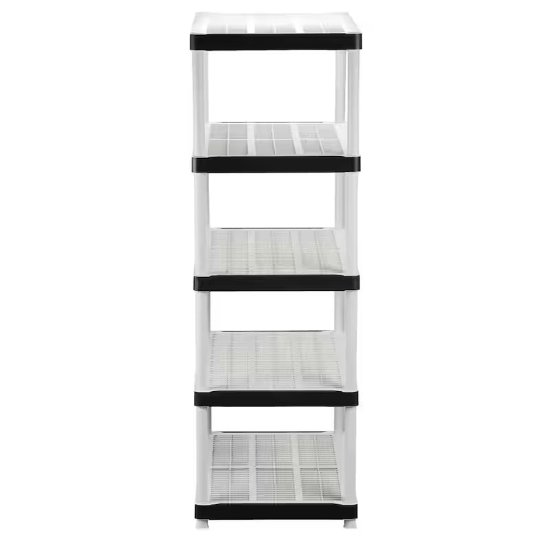 5-Tier Plastic Storage Shelving Unit W63232