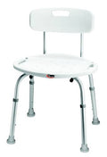 Blow Molded Bath Bench with Back P235317
