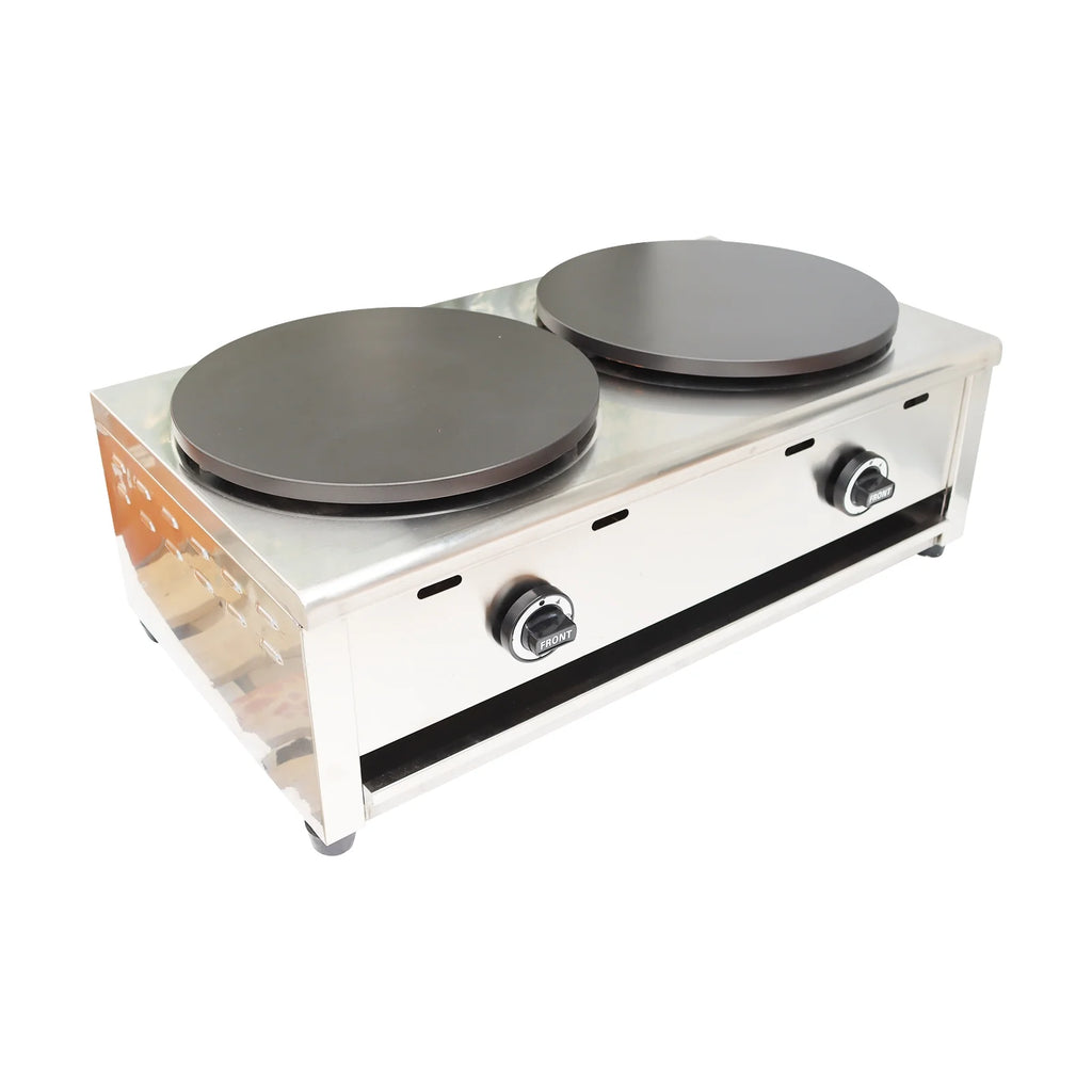 Double Heads Commercial Pancake Crepes Maker P7830