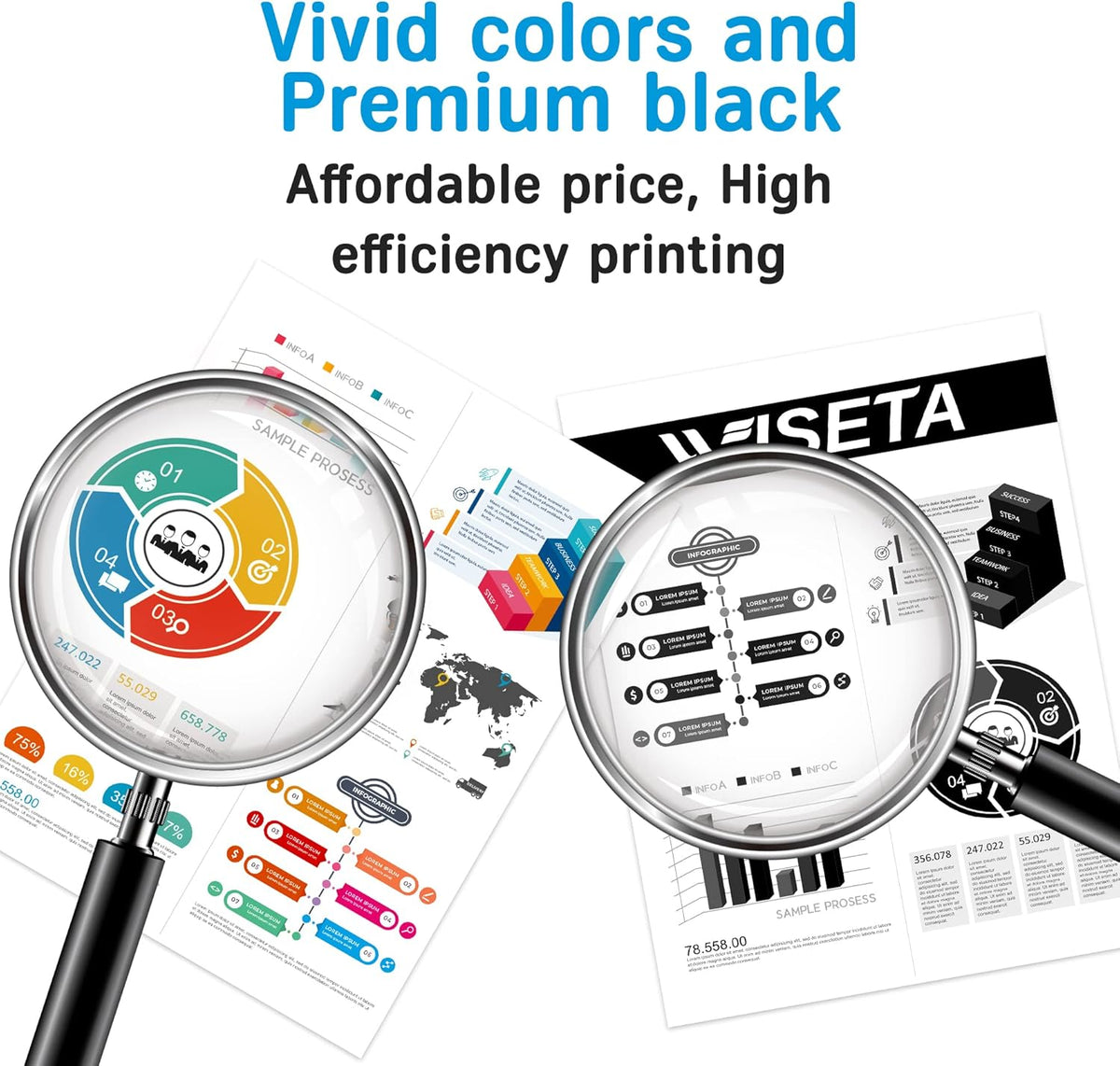 Black Cyan Magenta Yellow Toner Cartridge Set C8637