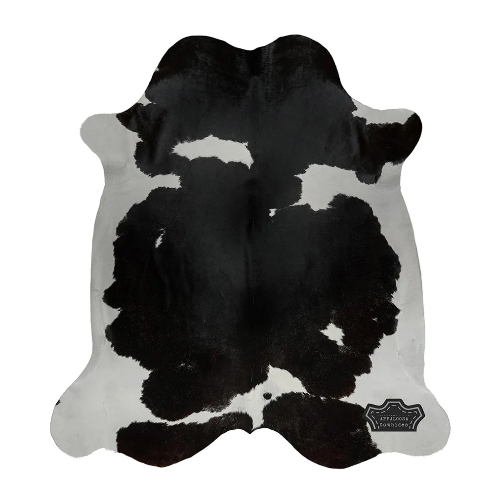 Medium 5' x 7' Genuine Leather Cowhide Rug W390