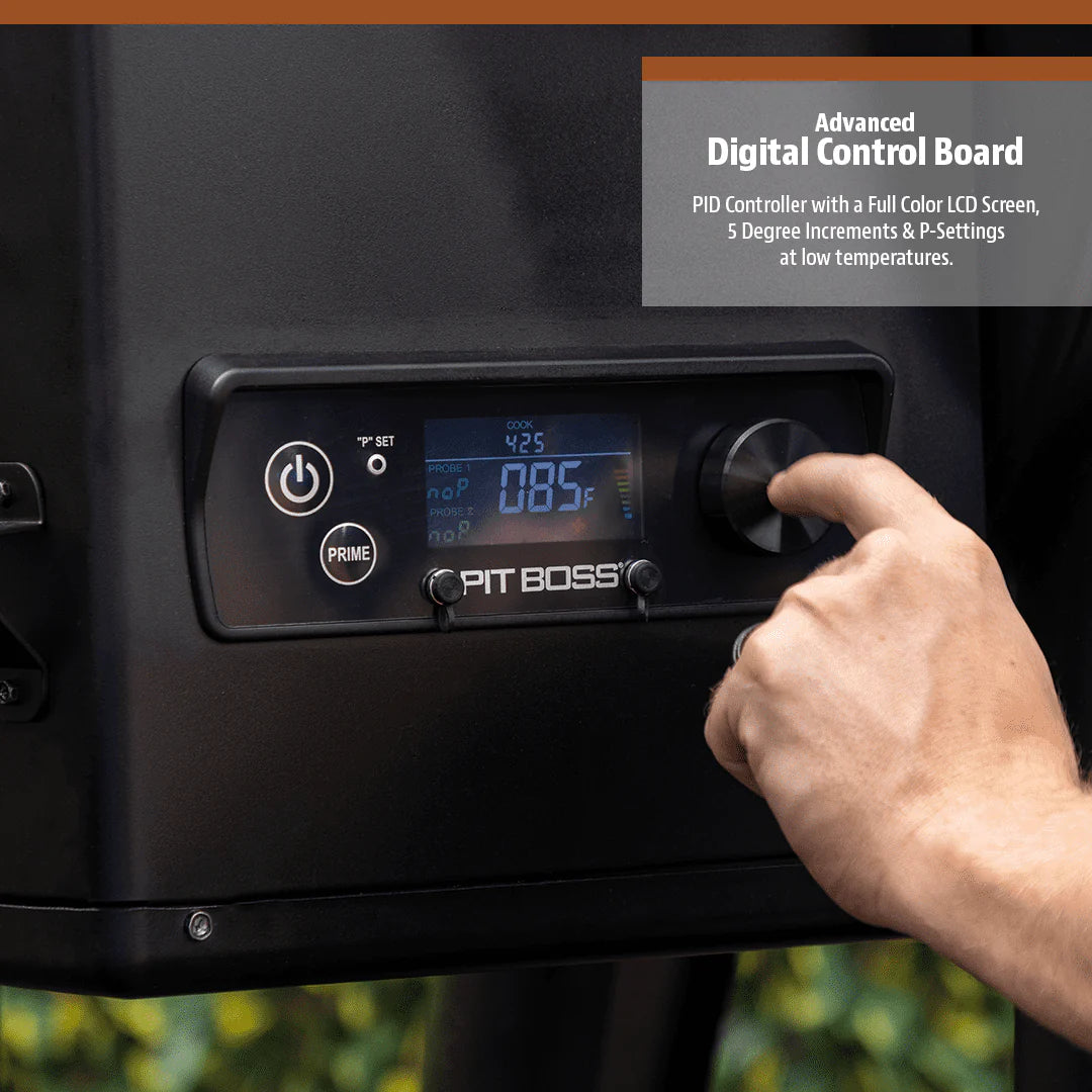 Wood Fired Pellet Grill and Smoker O38548