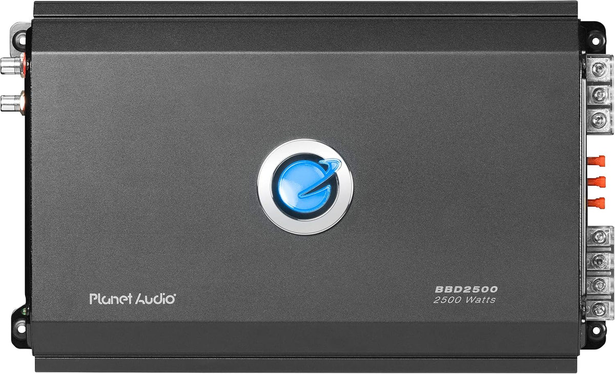 4 Channel Class D Car Amplifier 1200 Watts Bridgeable H5447