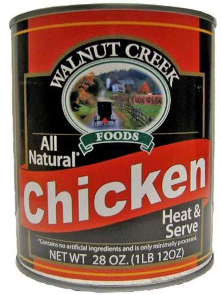 Canned Boneless Chicken Pieces 28 Oz Pack of 4 J89900