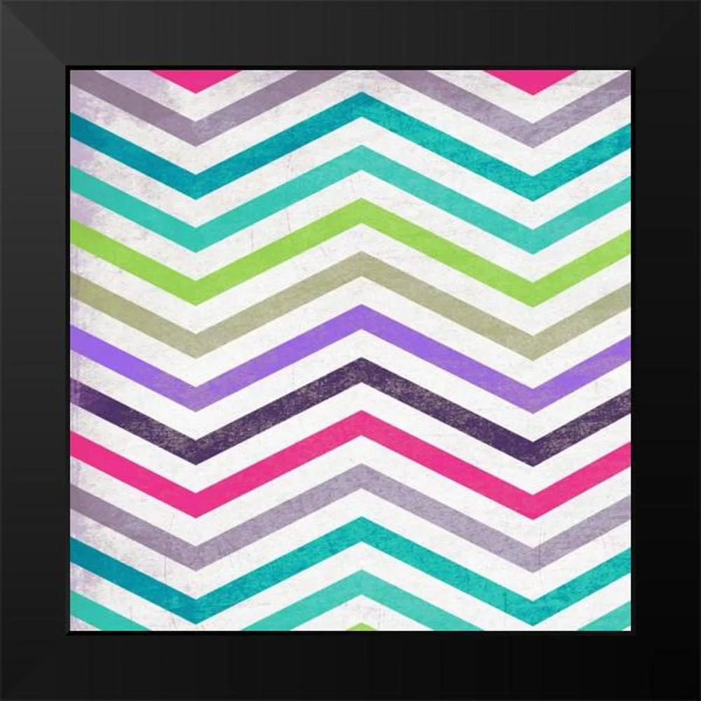 Black Modern Framed Art Print O427