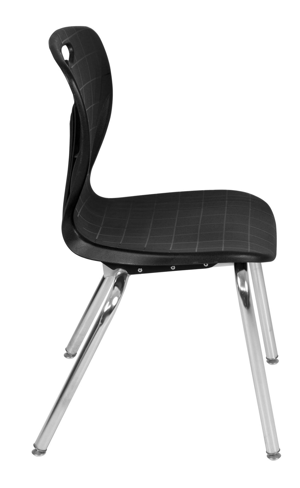 Height Adjustable Classroom Table with 2 Stack Chairs S982010
