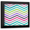 Black Modern Framed Art Print O427