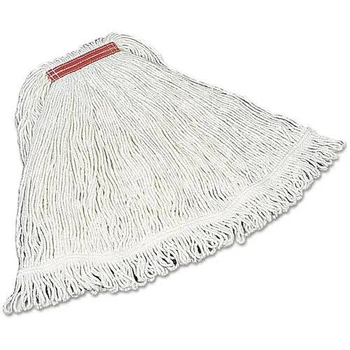 White Medium Rayon Mop Heads, 6/Carton F184613