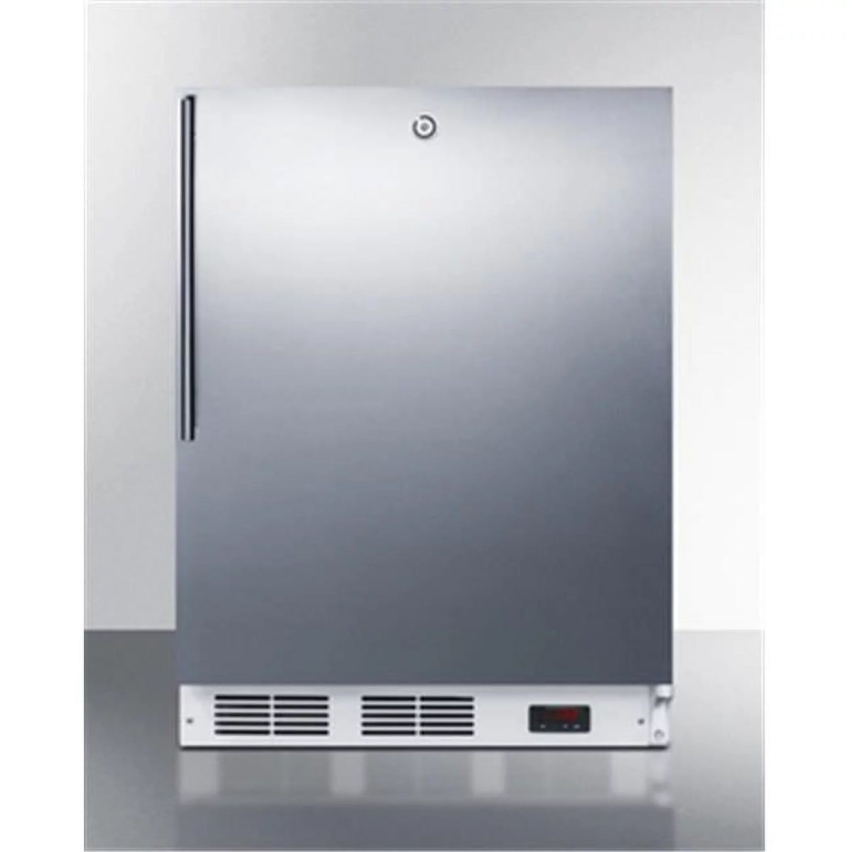Built-in Manual Defrost All Freezer with Lock, Stainless Steel I693097