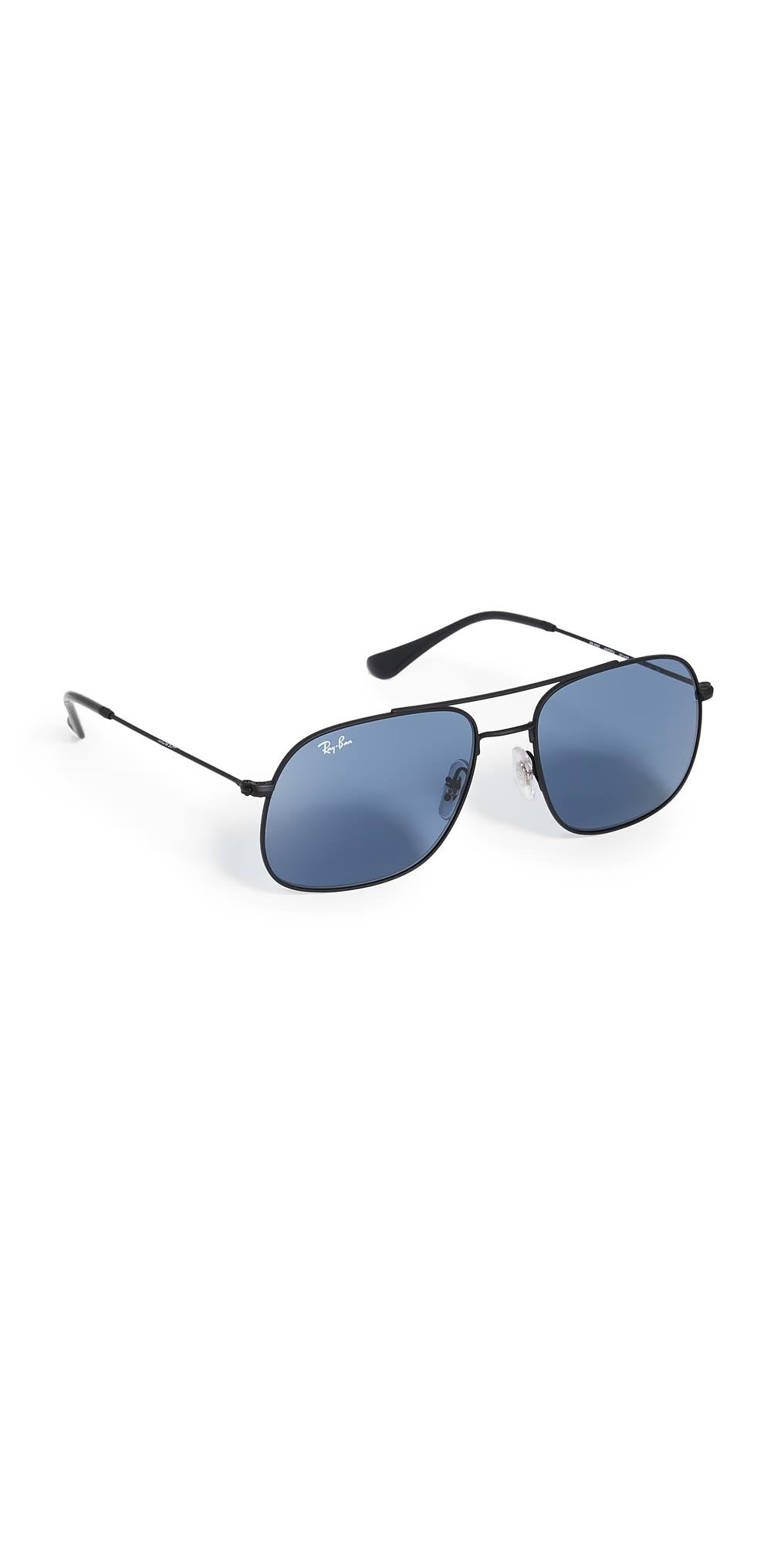 Rubber Black Dark Blue Sunglasses U30443