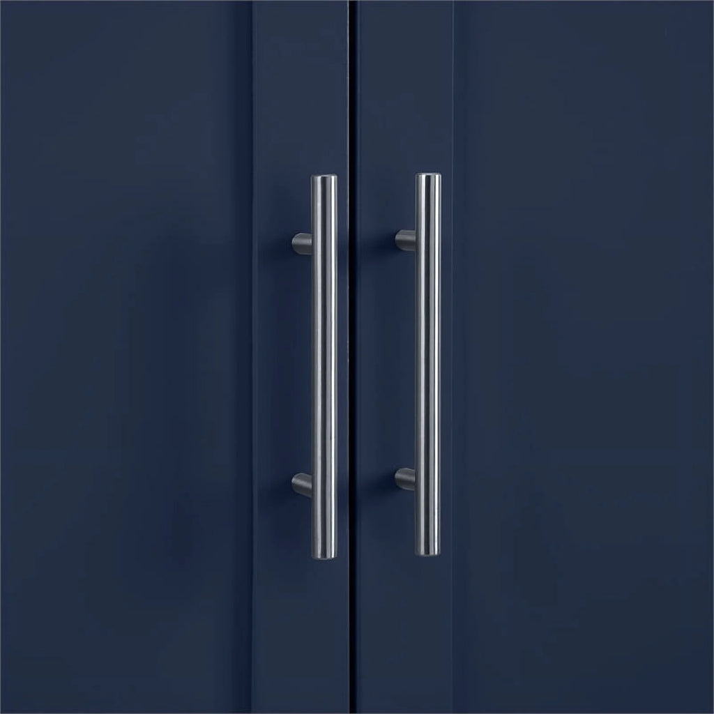 Navy Wood Kitchen Storage Pantry E792079