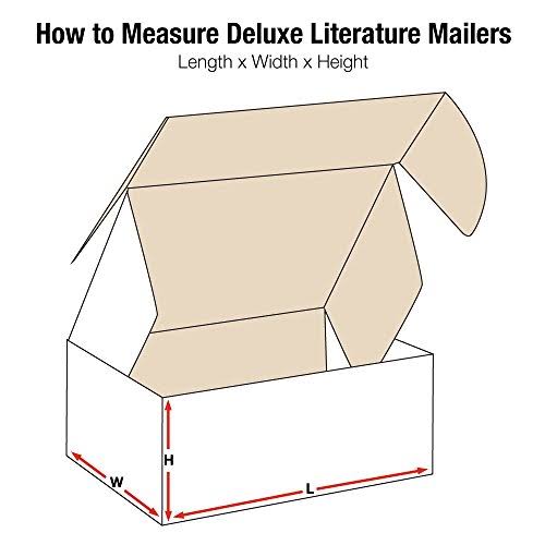 Deluxe Literature Mailer, 9x22 x 6 1/4x22 x 4 X36414