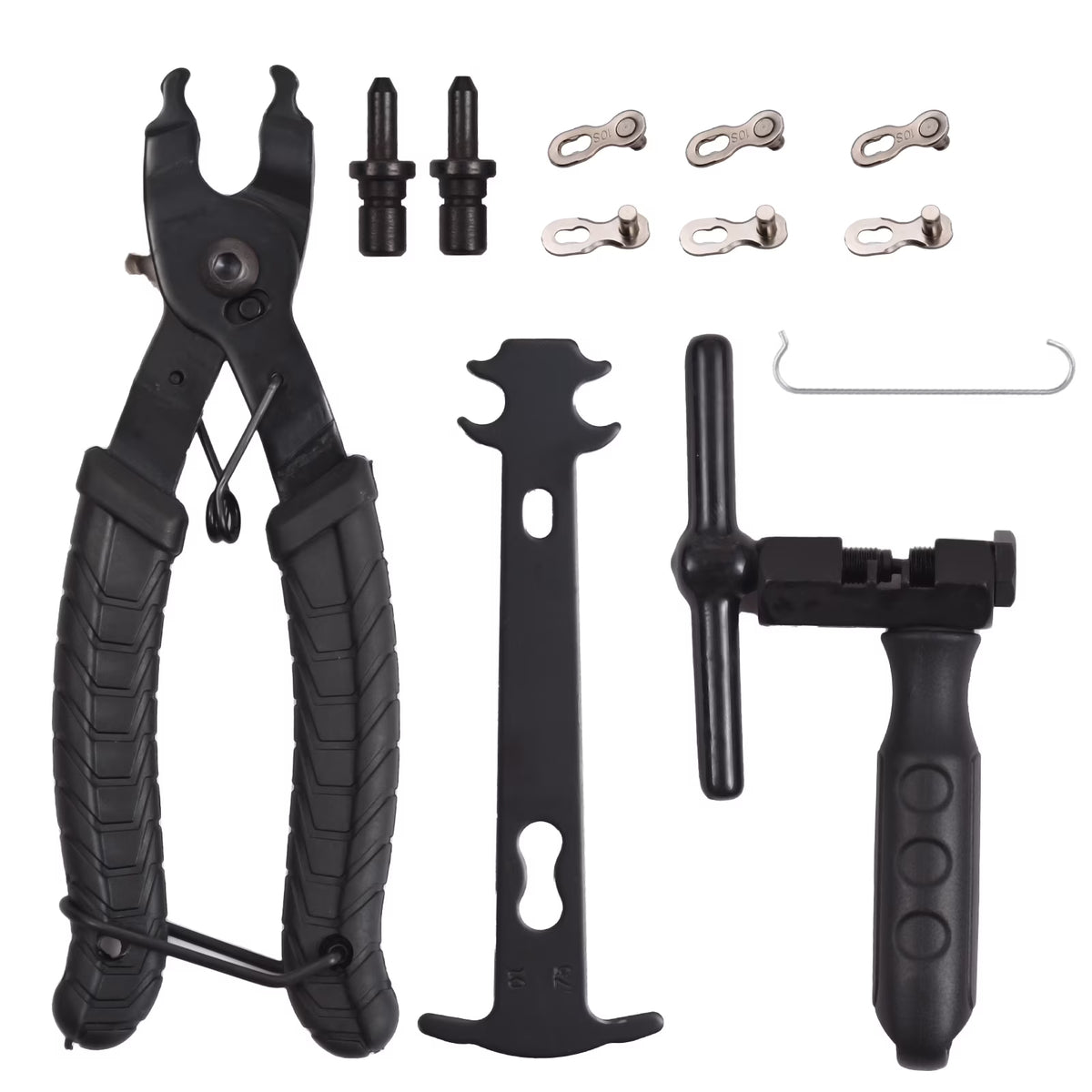 Bike Tool Set with Chain Breaker and Wear Indicator Tool V78109