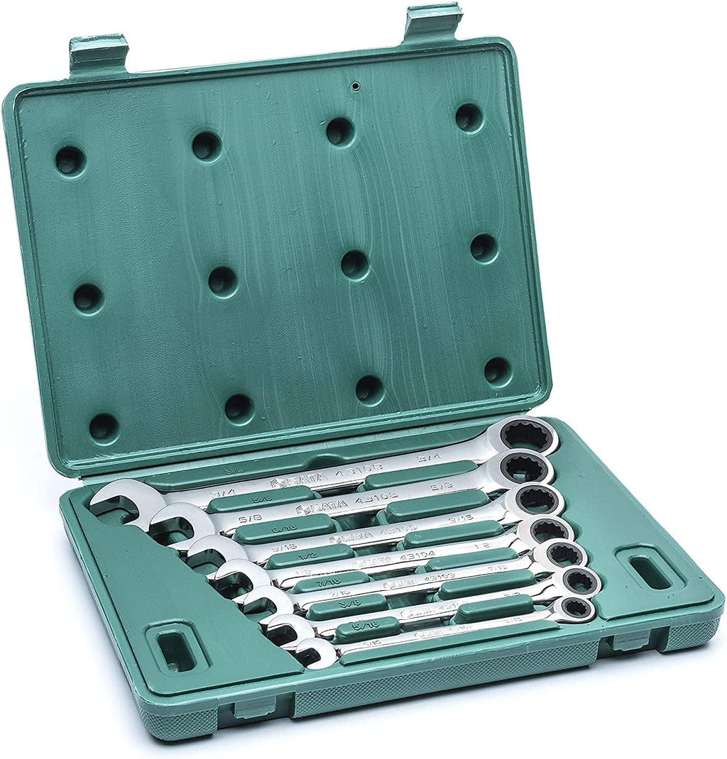 12-Piece Ratcheting Wrench Set L76063