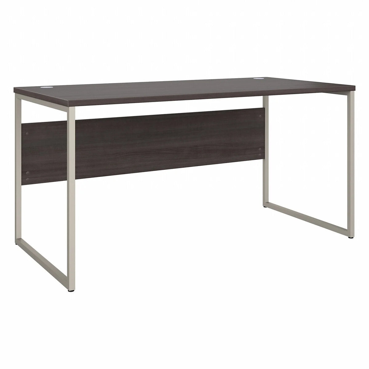 60W X 30D Computer Table Desk with Metal Legs in Storm Gray K721